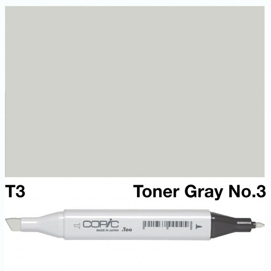 Copic Classic T03 Toner Gray No3 - Click Image to Close