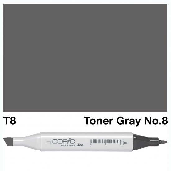 Copic Classic T08 Toner Gray 8 - Click Image to Close