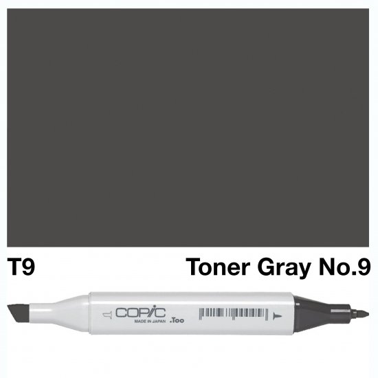 Copic Classic T09 Toner Gray 9 - Click Image to Close