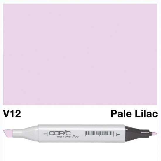 Copic Classic V12 Pale Lilac - Click Image to Close
