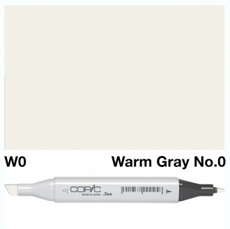 Copic Classic W0 Warm Gray No 0