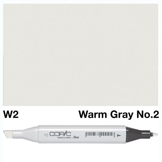 Copic Classic W02 Warm Gray 2 - Click Image to Close
