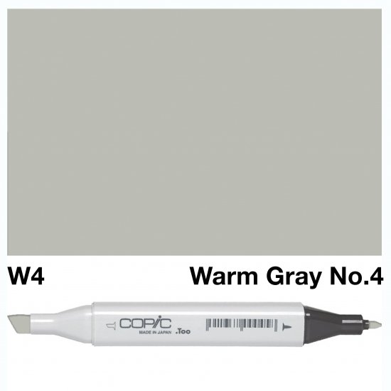 Copic Classic W04 Warm Gray 4 - Click Image to Close