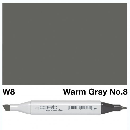 Copic Classic W08 Warm Gray 8 - Click Image to Close