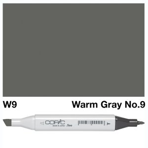 Copic Classic W09 Warm Gray 9