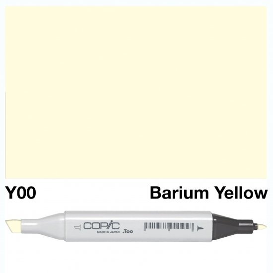 Copic Classic Y00 Barium Yellow - Click Image to Close