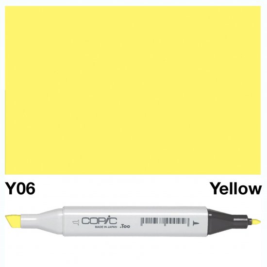 Copic Classic Y06 Yellow - Click Image to Close