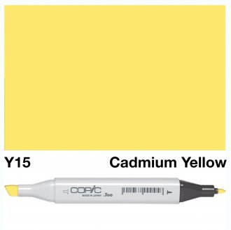 Copic Classic Y15 Cad Yellow