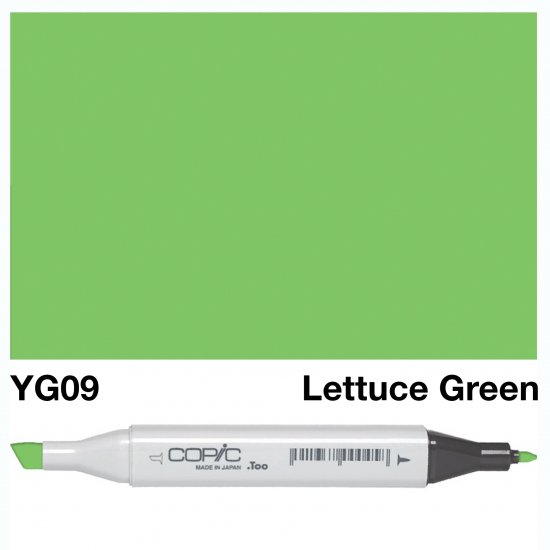 Copic Classic Yg09 Lettuce Green - Click Image to Close