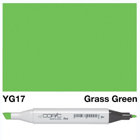 Copic Classic Yg17 Grass Green - Click Image to Close