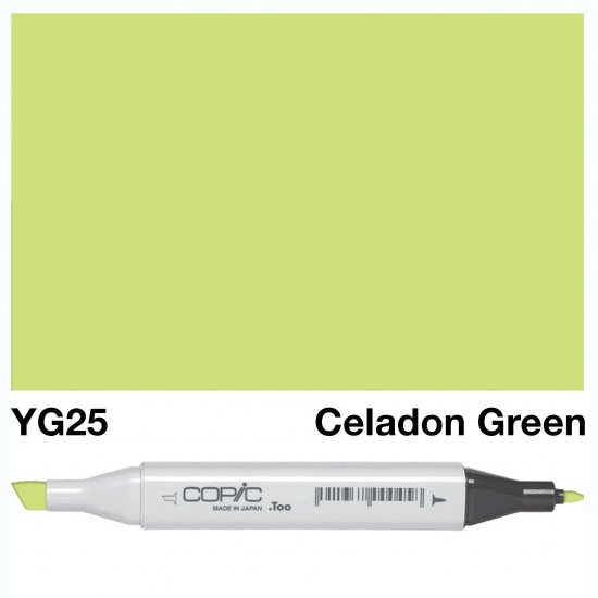 Copic Classic Yg25 Celadon Green - Click Image to Close