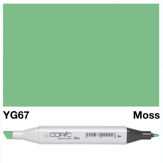 Copic Classic Yg67 Moss - Click Image to Close