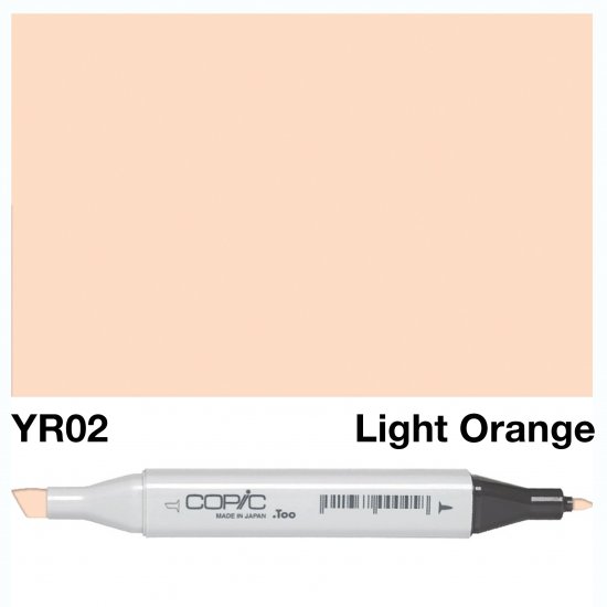 Copic Classic Yr02 Light Orange - Click Image to Close