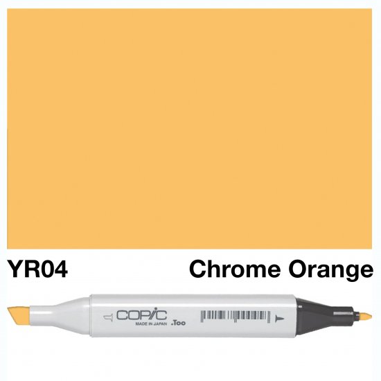 Copic Classic Yr04 Chrome Orange - Click Image to Close