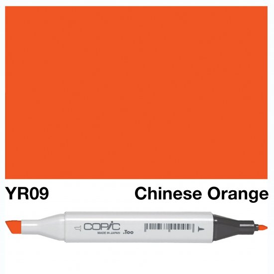 Copic Classic Yr09 Chinese Orange - Click Image to Close