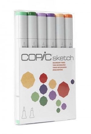 Copic Sketch Markers - Portrait Colors, Set of 6