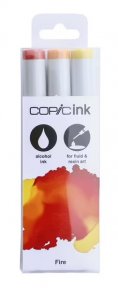 Fire Copic Alcohol Ink Set 3