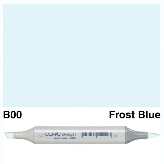 Copic Sketch B00-Frost Blue - Click Image to Close