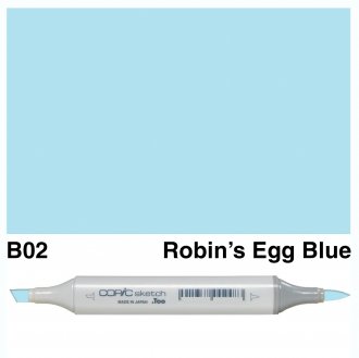 Copic Sketch B02-Robins Egg Blue