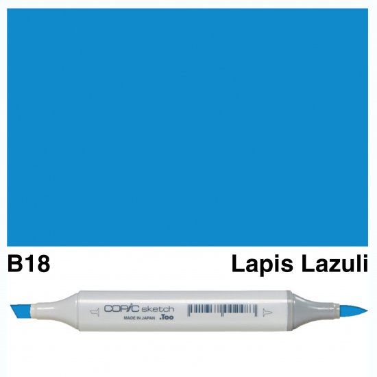 Copic Sketch B18-Lapis Lazuli - Click Image to Close