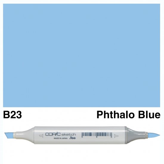 Copic Sketch B23-Phthalo Blue - Click Image to Close