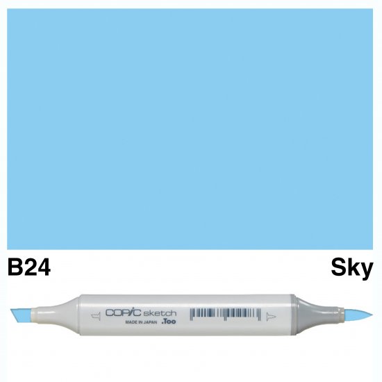 Copic Sketch B24-Sky - Click Image to Close
