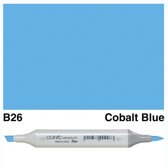 Copic Sketch B26-Cobalt Blue - Click Image to Close