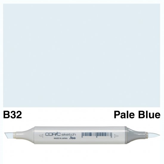 Copic Sketch B32-Pale Blue - Click Image to Close