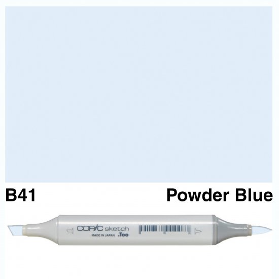 Copic Sketch B41-Powder Blue - Click Image to Close