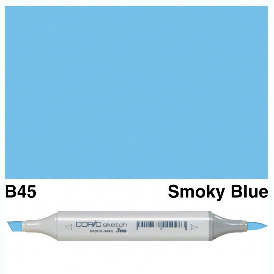 Copic Sketch B45-Smoky Blue - Click Image to Close
