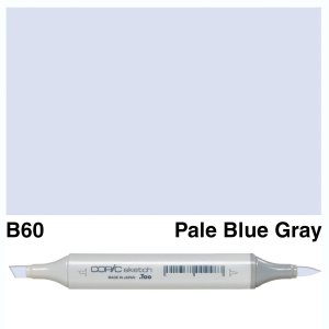 Copic Sketch B60-Pale Blue Gray
