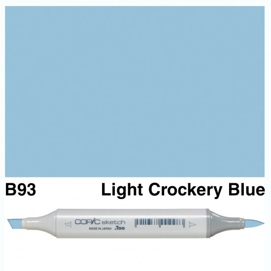 Copic Sketch B93-Light Crockery Blue - Click Image to Close