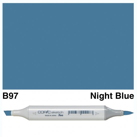 Copic Sketch B97-Night Blue - Click Image to Close