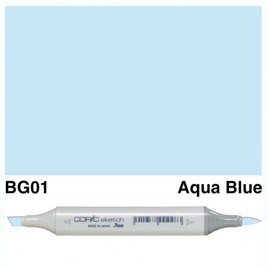 Copic Sketch BG01-Aqua Blue - Click Image to Close