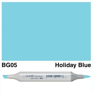 Copic Sketch BG05-Holiday Blue