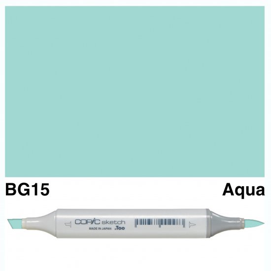 Copic Sketch BG15-Aqua - Click Image to Close