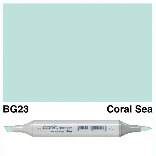 Copic Sketch BG23-Coral Sea - Click Image to Close