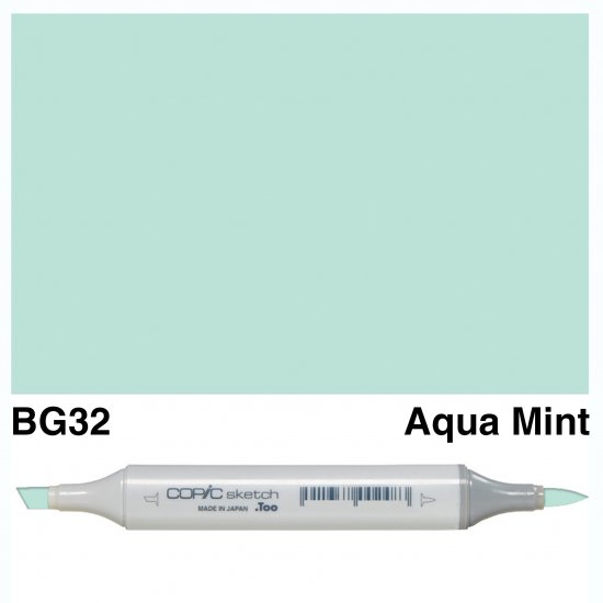 Copic Sketch BG32-Aqua Mint - Click Image to Close