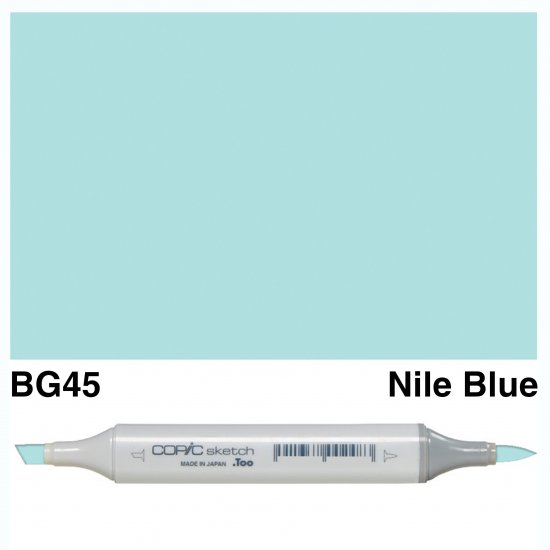 Copic Sketch BG45-Nile Blue - Click Image to Close