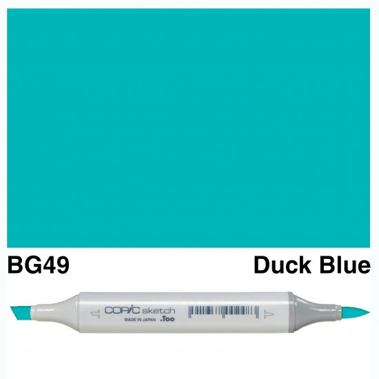 Copic Sketch BG49-Duck Blue - Click Image to Close