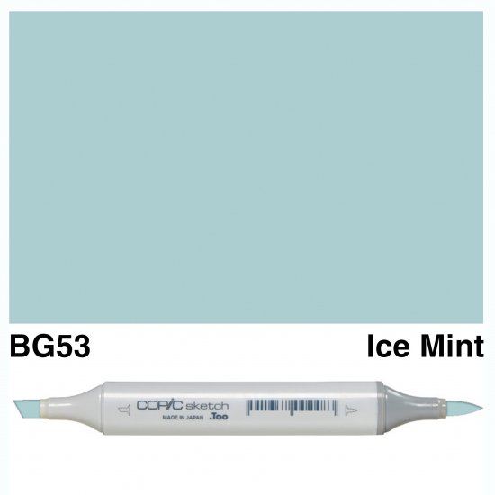 Copic Sketch BG53-Ice Mint - Click Image to Close