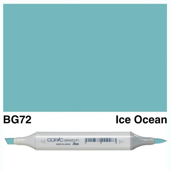 Copic Sketch BG72-Ice Ocean - Click Image to Close