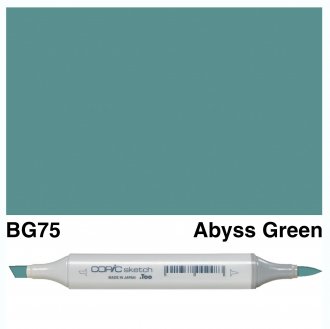 Copic Sketch BG75-Abyss Green