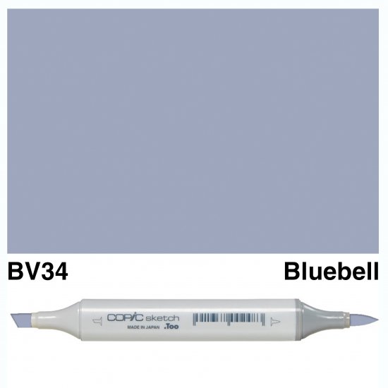 Copic Sketch BV34-Bluebell - Click Image to Close