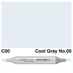 Copic Sketch C00-Cool Gray No.00