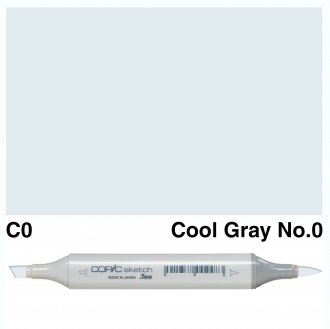Copic Sketch C0-Cool Gray No.0