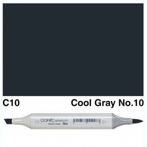 Copic Sketch C10-Cool Gray No.10