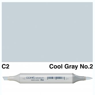 Copic Sketch C2-Cool Gray No.2