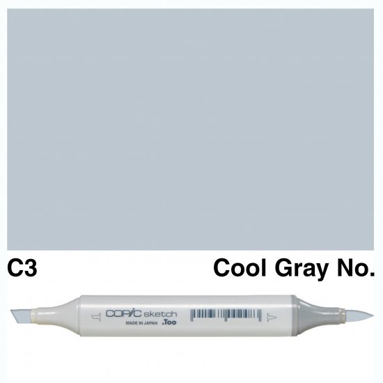 Copic Sketch C3-Cool Gray No. - Click Image to Close