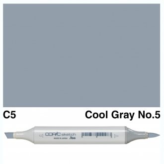Copic Sketch C5-Cool Gray No.5